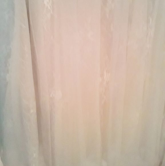 Sorella Vita Cream Tulle Lace Strapless Dress - Picture 7 of 7